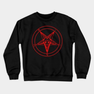 Pentagram Sigil of Baphomet Crewneck Sweatshirt